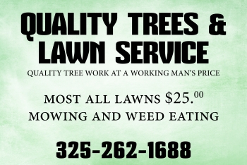 Quality Lawn Service magnetic signs